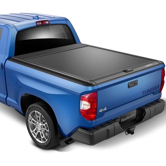Flowkottu Retractable Hard Tonneau Cover for Tundra