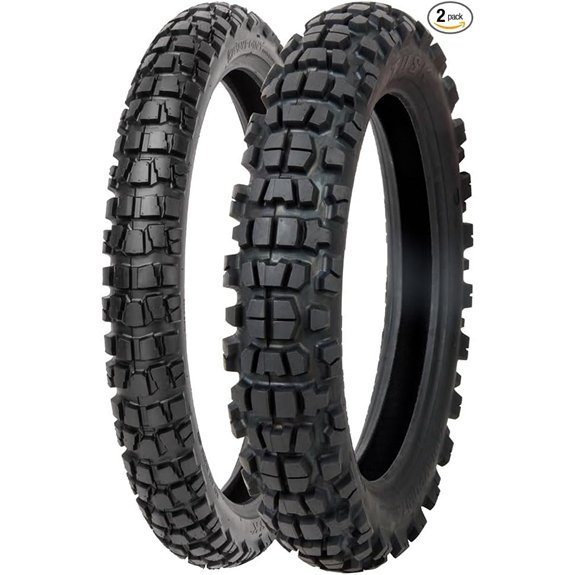 Tusk Waypoint Adventure Motorcycle Tire Set (Front/Rear)