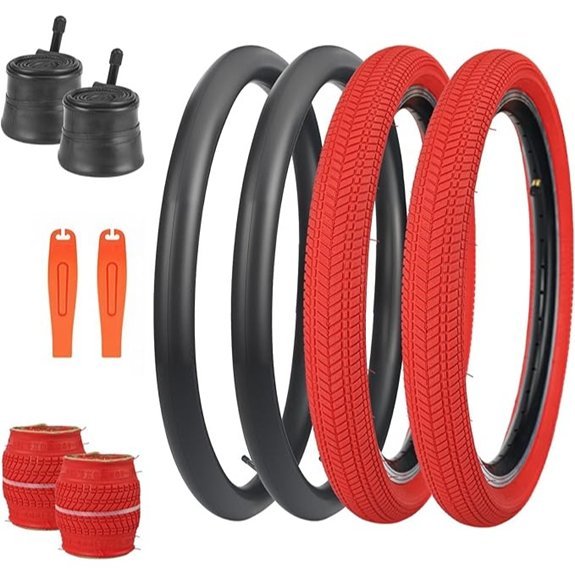 2-Pack 2.125 Bike Tires with Tubes