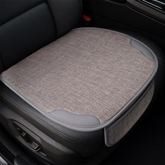YoRise Universal Car Seat Cover with Storage Pocket