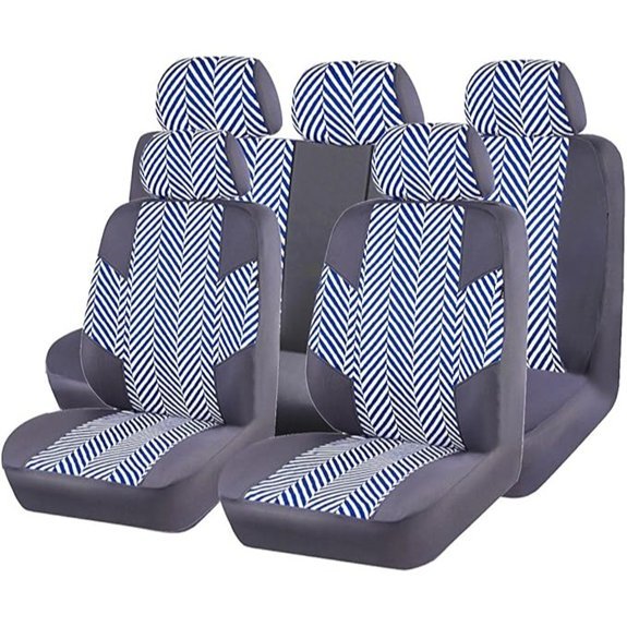 CAR PASS Linen Universal Fit Car Seat Covers