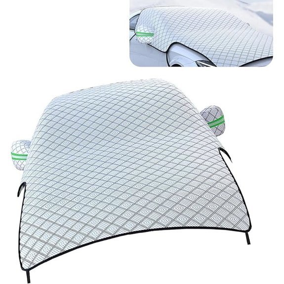 Waterproof All-Weather Universal Car Cover (Silver)
