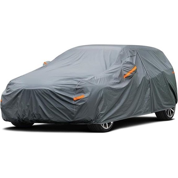 GUNHYI Waterproof Hatchback Car Cover Universal Fit