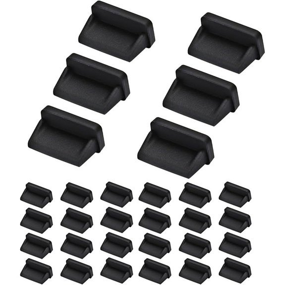 30 Pcs USB A Type Anti Dust Cover Plugs