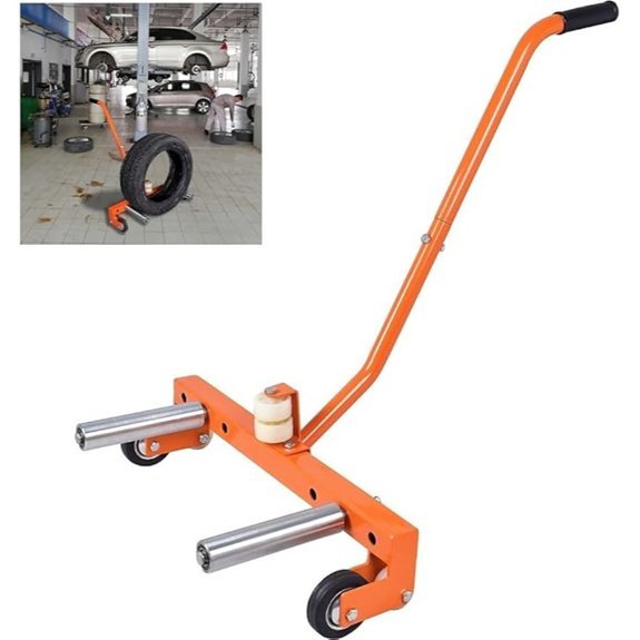 Adjustable Tire Dolly Lift Tool Cart