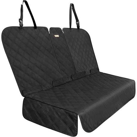 ALLANSING Waterproof Back Seat Cover for Cars/SUVs