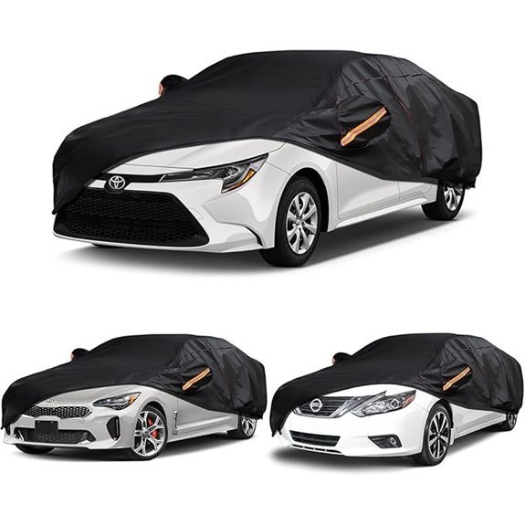 Custom Fit Waterproof Car Cover with Cotton Liner