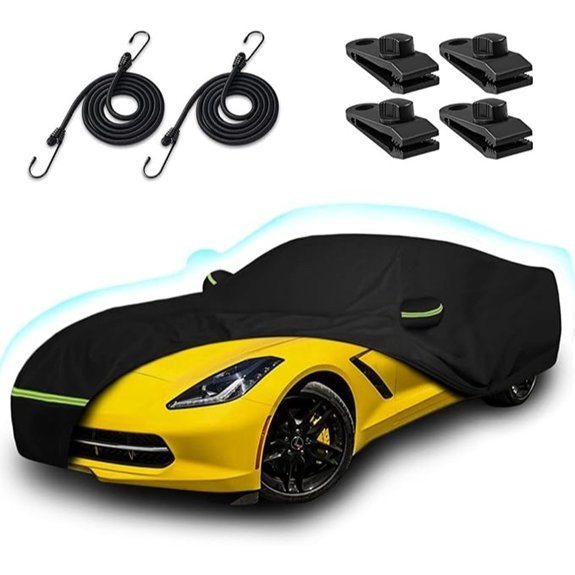 Corvette C7 Waterproof Outdoor Car Cover with Zipper