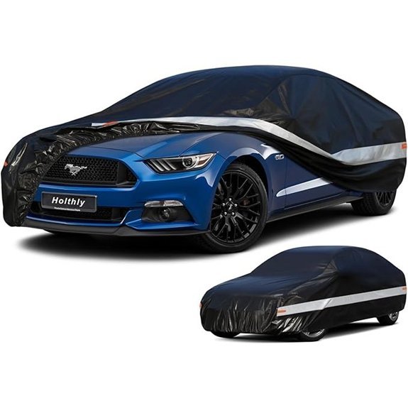 10-Layer Waterproof Coupe Car Cover for Mustangs Camaros