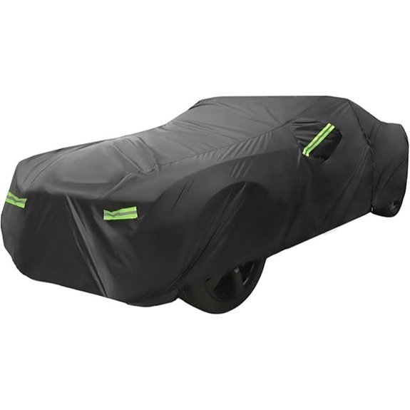 X AUTOHAUX Waterproof Car Cover for Dodge Challenger
