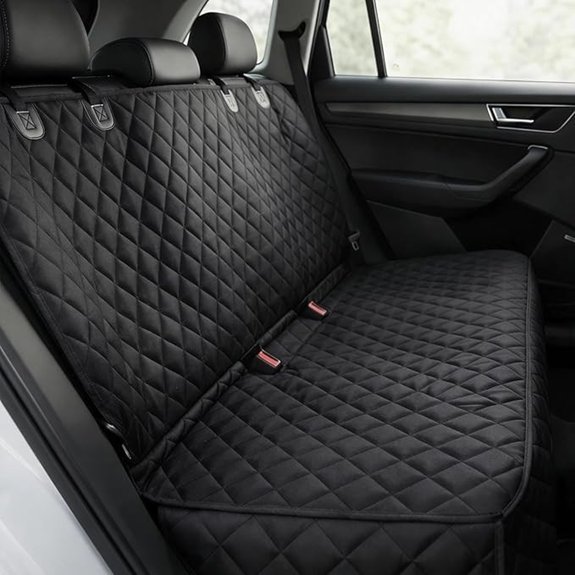 Fidozen Waterproof Dog Car Seat Cover & Belt