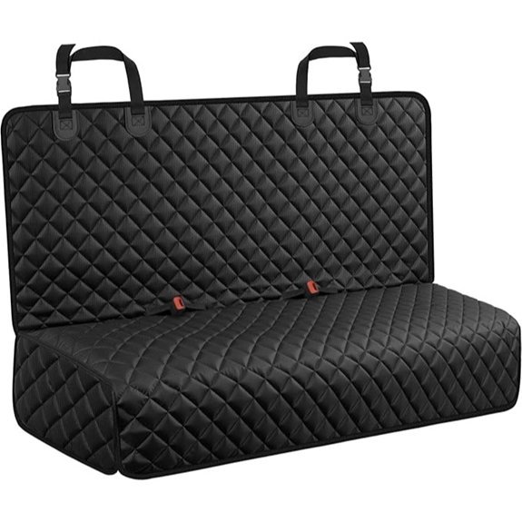 URPOWER Waterproof Dog Car Seat Cover for Back Seat