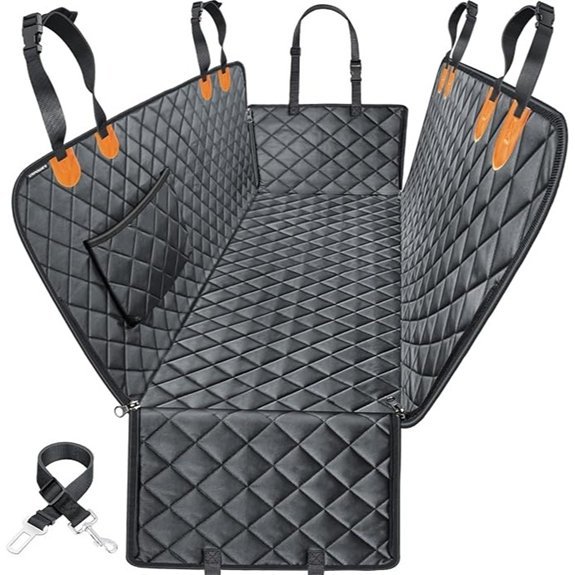 URPOWER Waterproof Dog Car Seat Cover Hammock