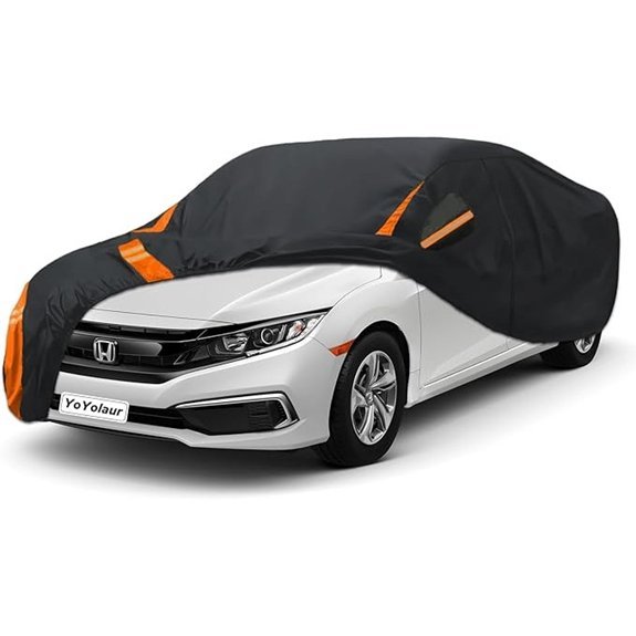 Honda Civic Waterproof Car Cover with Door Zipper