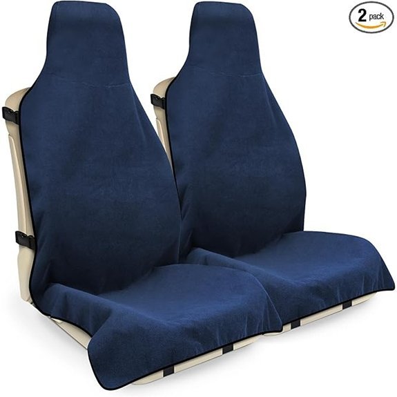 INFANZIA Waterproof Sweat Towel Seat Cover 2Pcs