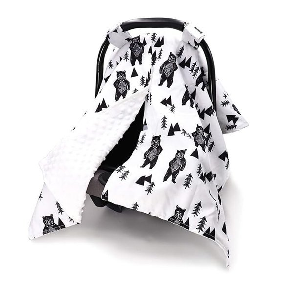 TANOFAR Baby Car Seat Cover for Winter