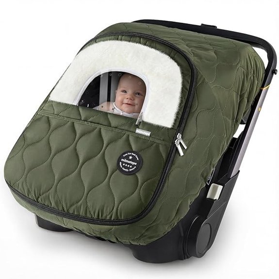 Winter Baby Car Seat Cover for Doona Car Seats