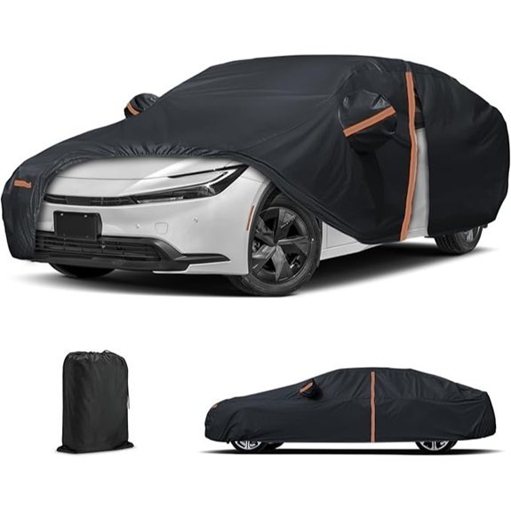 Hatchback Car Cover with Zipper Door & UV Protection