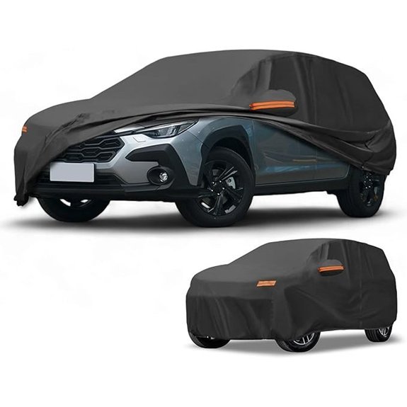 Waterproof Car Cover for Subaru Crosstrek with Zippers