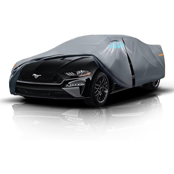 Waterproof Ford Mustang/Shelby Car Cover with Zipper Door