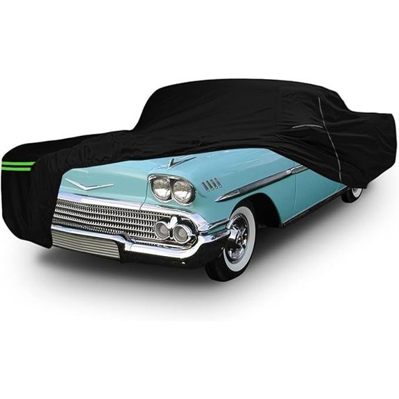 Waterproof Chevrolet Impala Classic Car Cover with Zipper Door